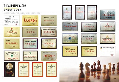 Certificate of Guangxi Famous Trademark