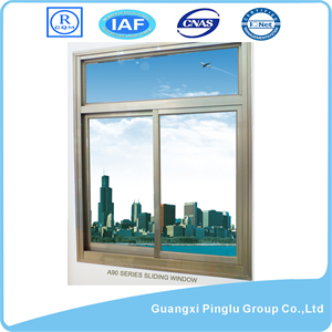 A90 Aluminium Alloy Sliding Window, Single Glass