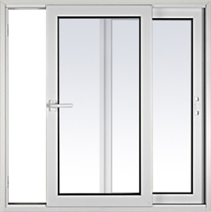 Powder Coated Aluminum Alloy Sliding Window