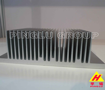 Anodized Black Aluminium Profile for Heat Sink